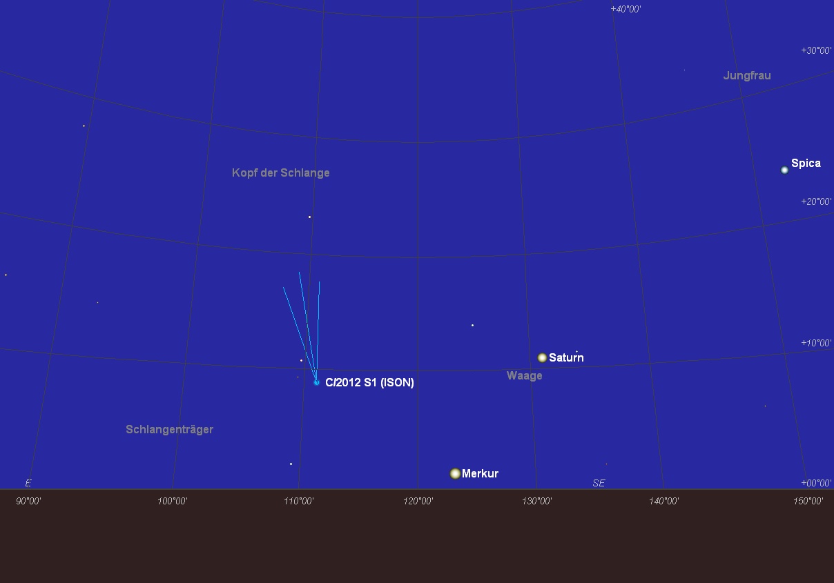 Komet ISON am 05.12.2013